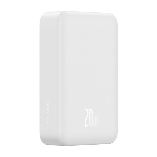 Powerbank Baseus Magnetic Mini 20000mAh USB-C 20W MagSafe balta
