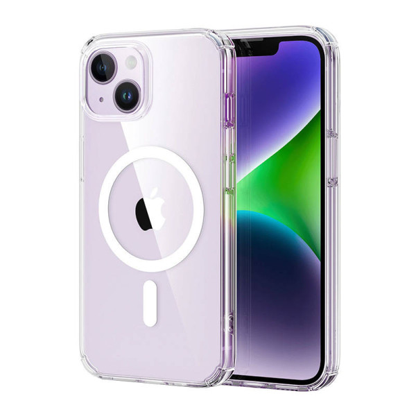 Dėklas ESR Krystec Clear skirtas iPhone 14 Plus Magsafe skaidrus