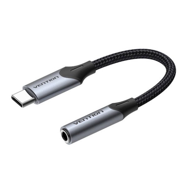 Adapterio garso USB-C kištukas iki 35 mm lizdo lizdas Vention BGJHA 01 m