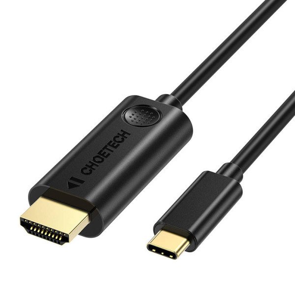 USB-C į HDMI laidas Choetech XCH-0030 3m juodas