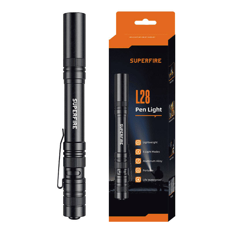 Žibintuvėlis Superfire L28 121lm Žibintuvėlis Superfire L28 121lm