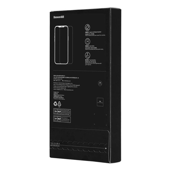 Privatumo apsauga Grūdintas stiklas Baseus Crystal Series IP 14 PRO