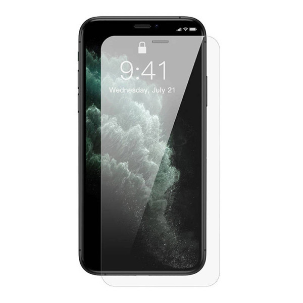 2x Baseus Crystal Tempered Glass 03mm skirtas iPhone X/XS