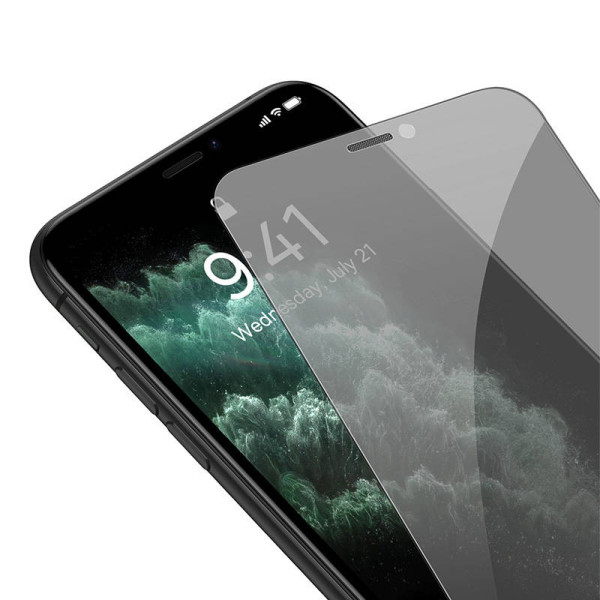 „Baseus Crystal Privacy Protection“ 03 mm grūdintas stiklas skirtas „iPhone X/XS“