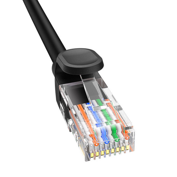 Baseus Ethernet CAT5 15 m tinklo kabelis juodas