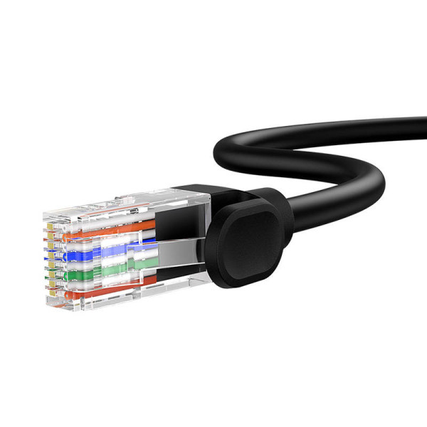 Baseus Ethernet CAT5 15 m tinklo kabelis juodas