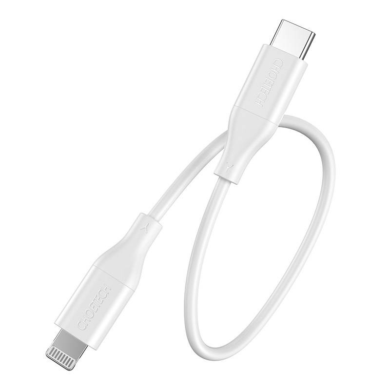 Choetech IP0040 USB-C kabelis su Lightning PD18/30W 12 m baltas Choetech IP0040 USB-C kabelis su Lightning PD18/30W 12 m baltas