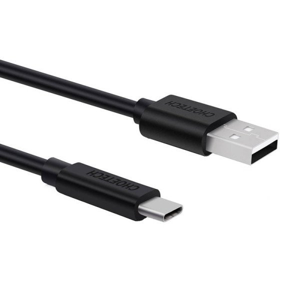 Prailginimo kabelis Choetech AC0003 USB-A 2m juodas