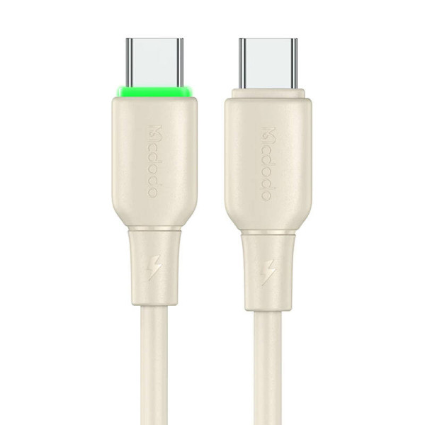USB-C ir USB-C laidas Mcdodo CA-4770 65W 12 m smėlio spalvos