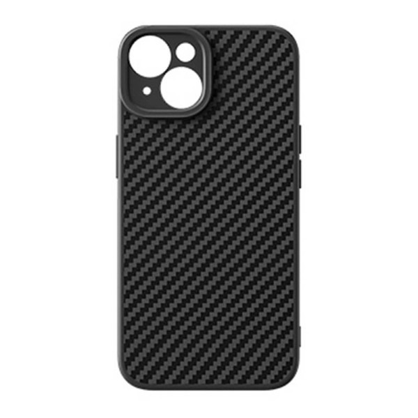 Dėklas Baseus sintetinio pluošto iPhone 15 Plus + grūdintas stiklas