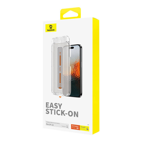 Privatumo apsauga Grūdintas stiklas Baseus Sapphire iPhone 15