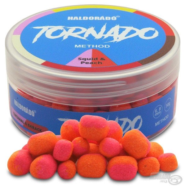 HALDORADO TORNADO Method 6/8mm  Squid Peach