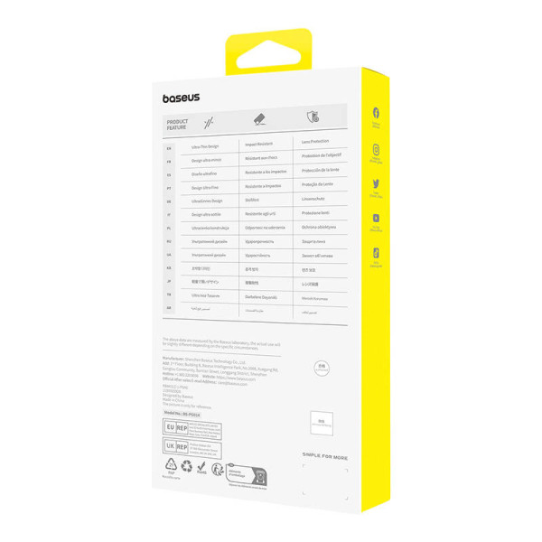 Magnetinis telefono dėklas skirtas iPhone 15 Plus Baseus CyberLoop serijai juodas