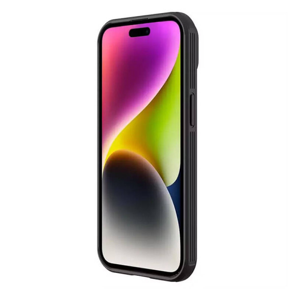 Nillkin CamShield Pro dėklas skirtas iPhone 15 Plus juodas