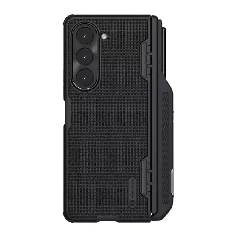 Nillkin Super Frosted Shield sulankstomas rašiklio dėklas skirtas Samsung Galaxy Z Fold 5 juodas Nillkin Super Frosted Shield sulankstomas rašiklio dėklas skirtas Samsung Galaxy Z Fold 5 juodas