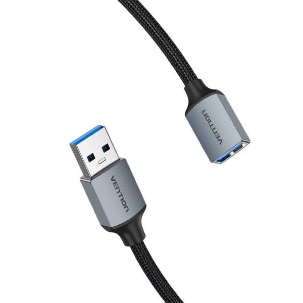 USB 30 kabelis kištukinis-moteris Vention CBLHH 2m juodas