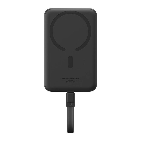 Powerbank Baseus Magnetic Mini 10000mAh USB-C 30W MagSafe juoda