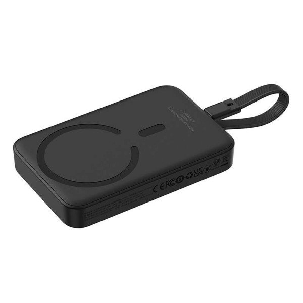 Powerbank Baseus Magnetic Mini 10000mAh USB-C 30W MagSafe juoda