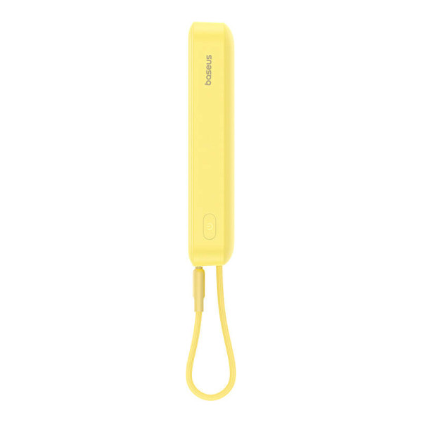 Powerbank Baseus Magnetic Mini 10000mAh 30W MagSafe geltona