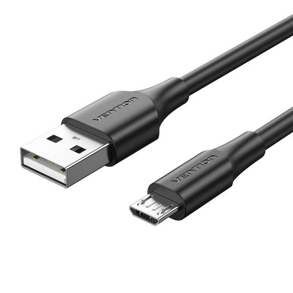 Kabelis nuo USB 20 iki mikro USB ventiliacijos CTIBD 2A 05 m juodas