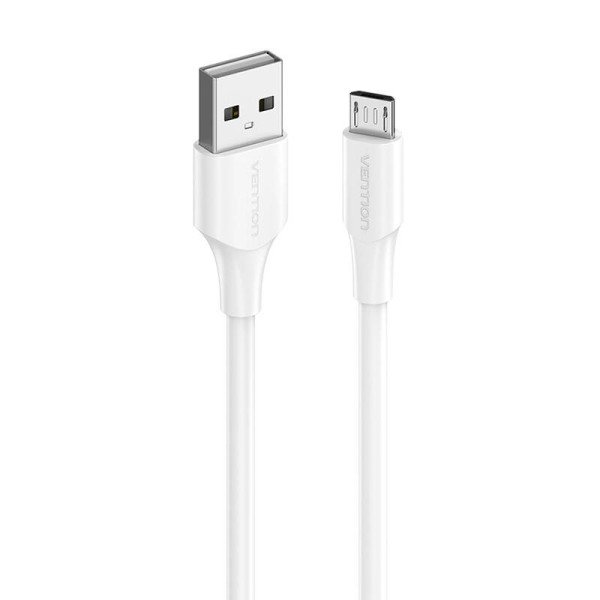 Kabelis nuo USB 20 iki mikro USB ventiliacijos CTIWF 2A 1m baltas