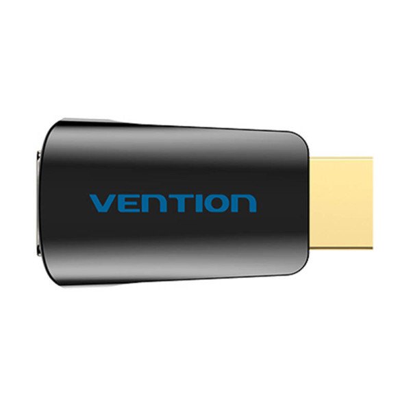 Adapteris HDMI prie VGA Vention AIDB0 su 35 mm garso prievadu