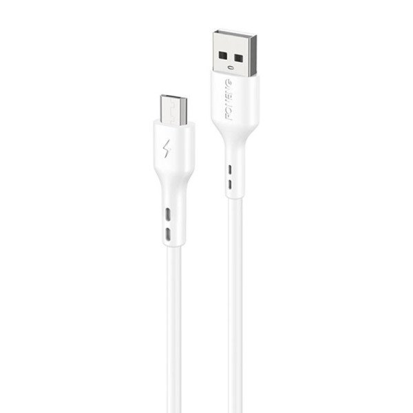 Foneng X36 USB į mikro USB laidas 24 A 1 m baltas