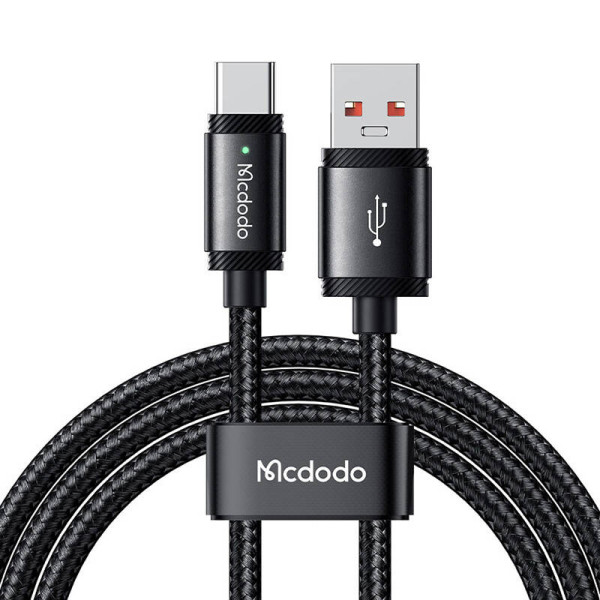 Kabelis iš USB-A į USB-C Mcdodo CA-4730 120 W 15 m juodas