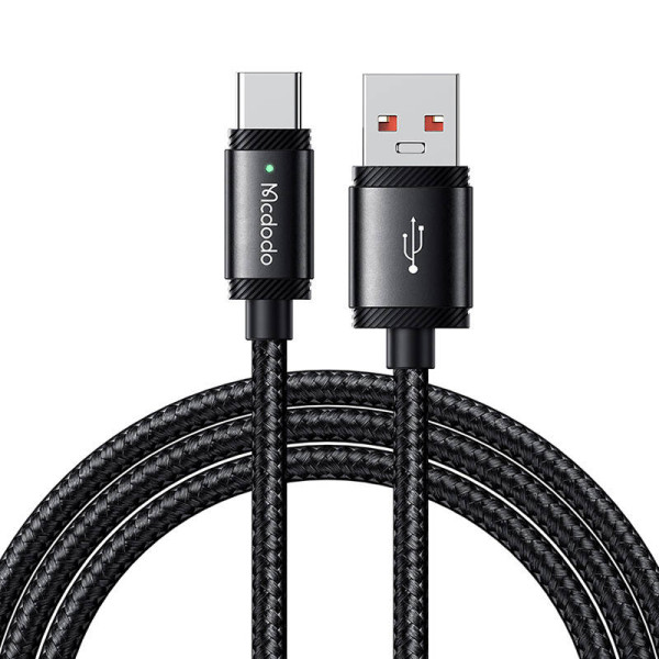 Kabelis iš USB-A į USB-C Mcdodo CA-4730 120 W 15 m juodas