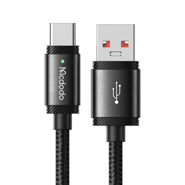 Kabelis iš USB-A į USB-C Mcdodo CA-4730 120 W 15 m juodas