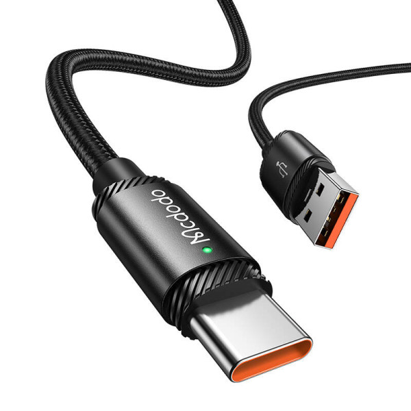 Kabelis iš USB-A į USB-C Mcdodo CA-4730 120 W 15 m juodas