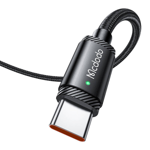 Kabelis iš USB-A į USB-C Mcdodo CA-4730 120 W 15 m juodas