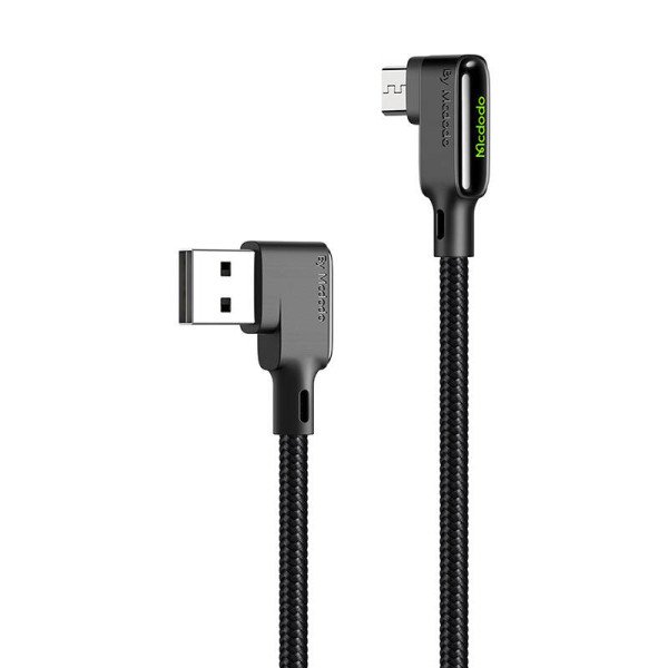 USB-A laidas į MicroUSB Mcdodo CA-7531 18 m juodas