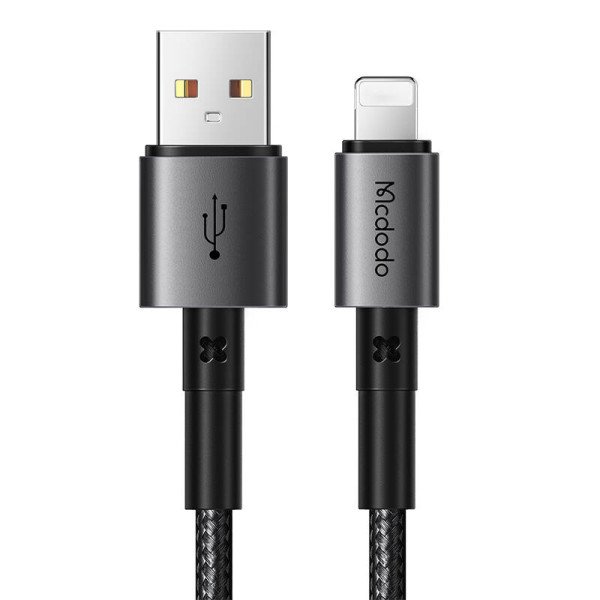 USB-A laidas į Lightning Mcdodo CA-3580 12 m juodas