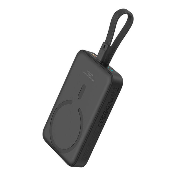 Powerbank Baseus Magnetic Mini 10000mAh USB-C 20W MagSafe juoda