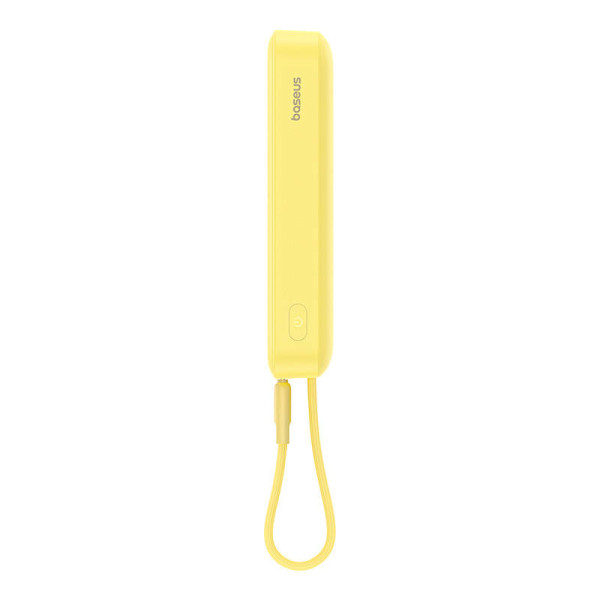 Powerbank Baseus Magnetic Mini 10000mAh USB-C 20W MagSafe geltona