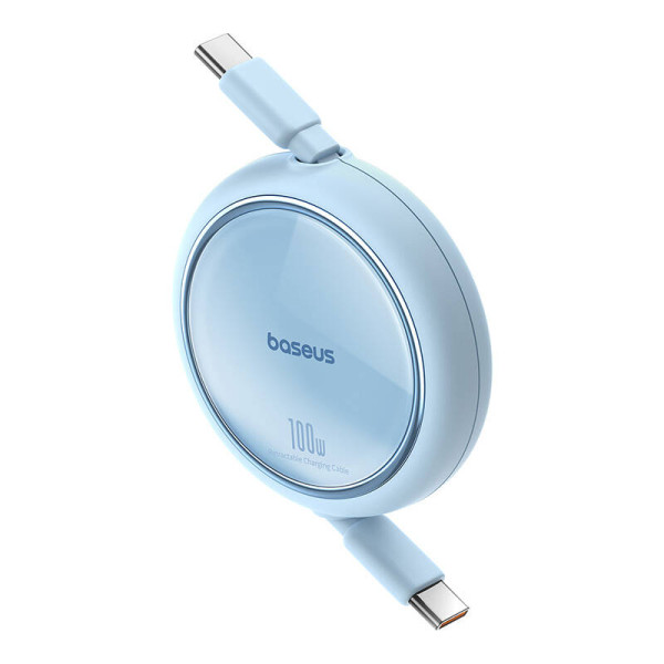 Laidas iš USB-C į USB-C Baseus Free2Draw PD 100 W 1 m mėlynas