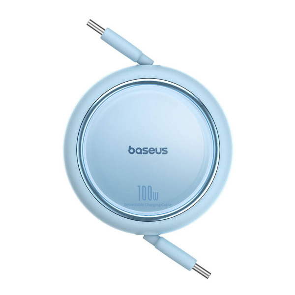 Laidas iš USB-C į USB-C Baseus Free2Draw PD 100 W 1 m mėlynas