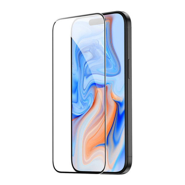 Grūdintas stiklas ESR skirtas iPhone 15 1 vnt aišku