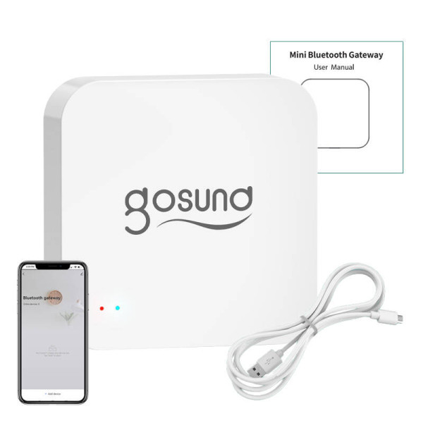 Išmanusis „Bluetooth BLE“ „WiFi Mesh Gateway“ su aliarmu „Gosund G2“