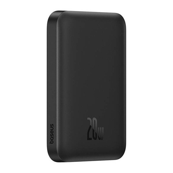 Mini Wireless PowerBank 20W Baseus juodas