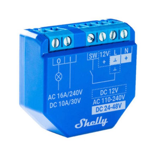 „WiFi Smart Switch Shelly“ 1 kanalas 16A