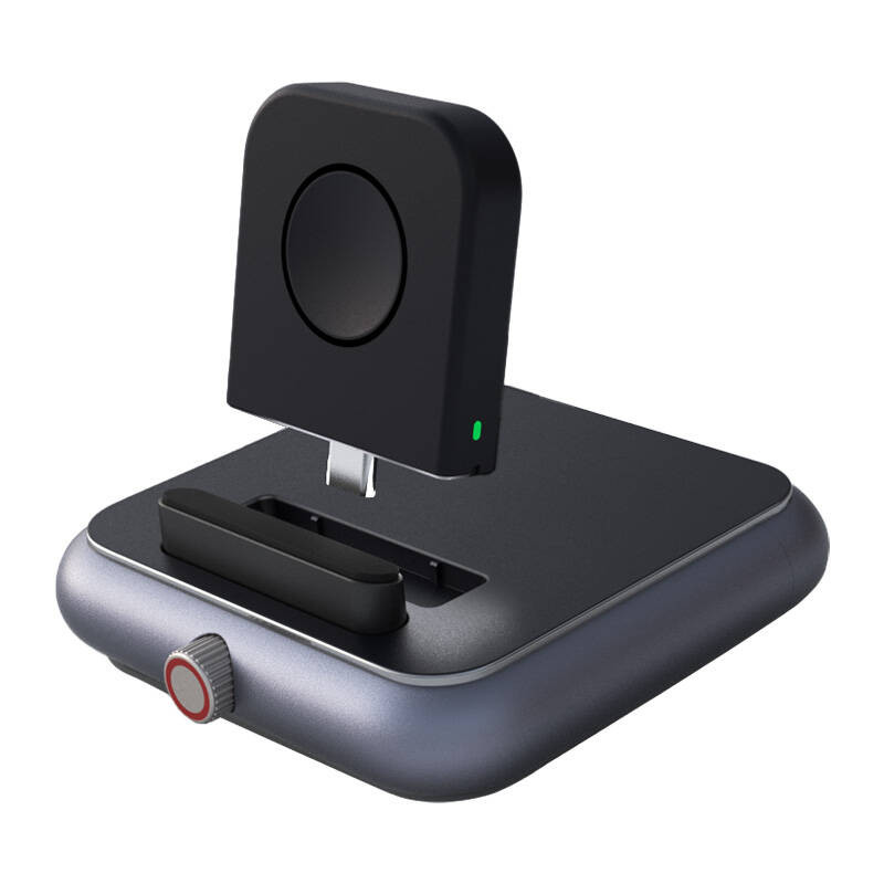 Joyroom JR-WQW03 magnetinis įkroviklis skirtas Apple Watch juodas Joyroom JR-WQW03 magnetinis įkroviklis skirtas Apple Watch juodas