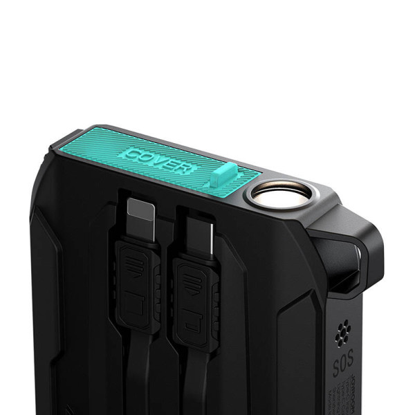 Powerbank Joyroom JR-L017 10000mAh 225W su Lightning + USB-C laidu juodas