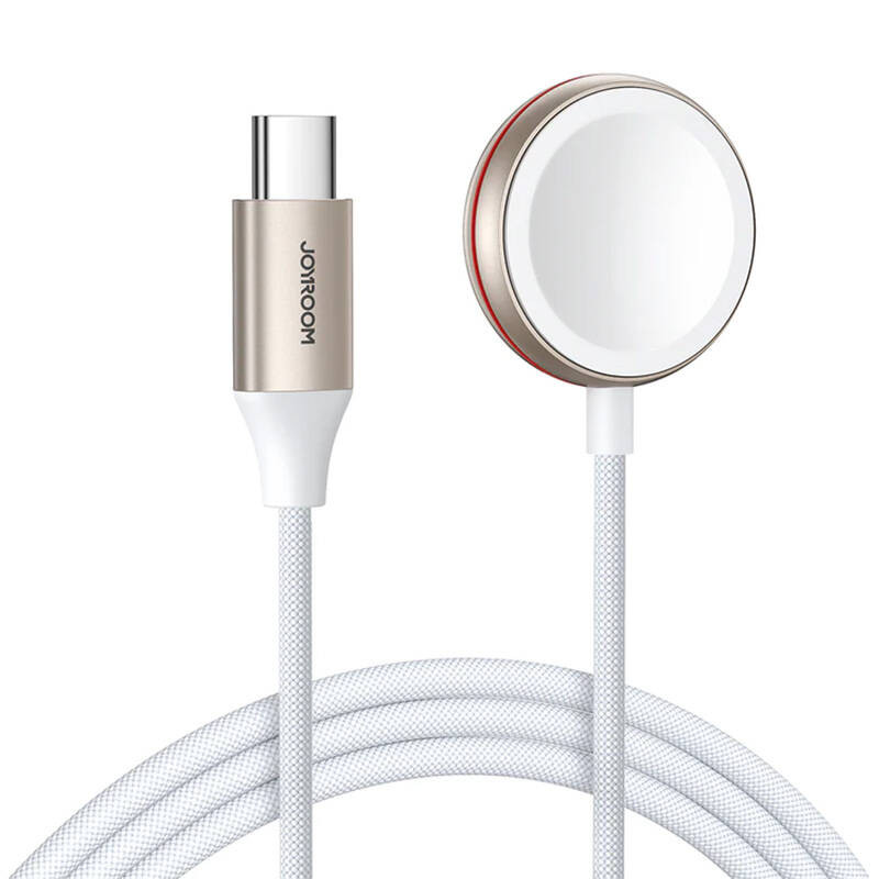 Apple Watch magnetinis įkroviklis Joyroom S-IW011 USB-C 5V 12m baltas Apple Watch magnetinis įkroviklis Joyroom S-IW011 USB-C 5V 12m baltas