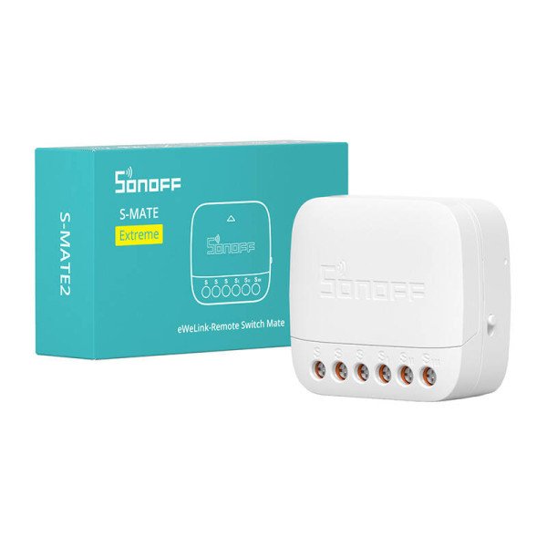 Smart Switch Wi-Fi Sonoff S-MATE2 be neutralios