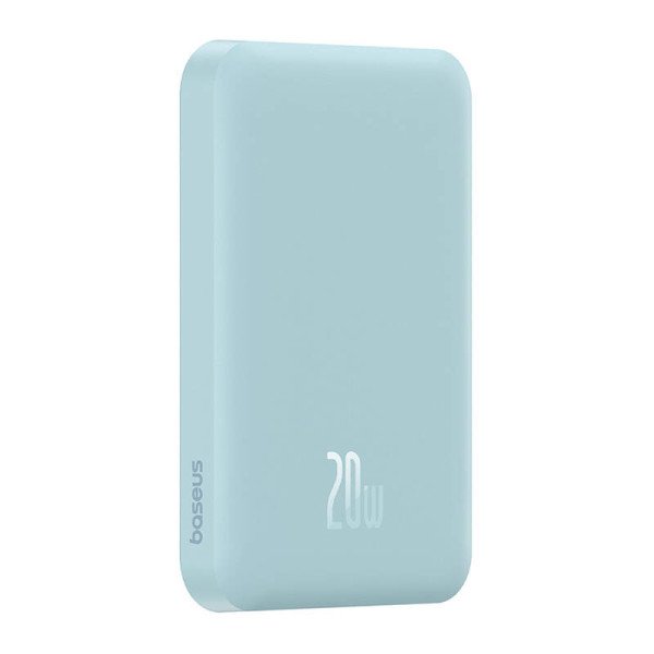 Magnetinis Mini Powerbank Baseus 5000mAh USB-C 20W mėlyna