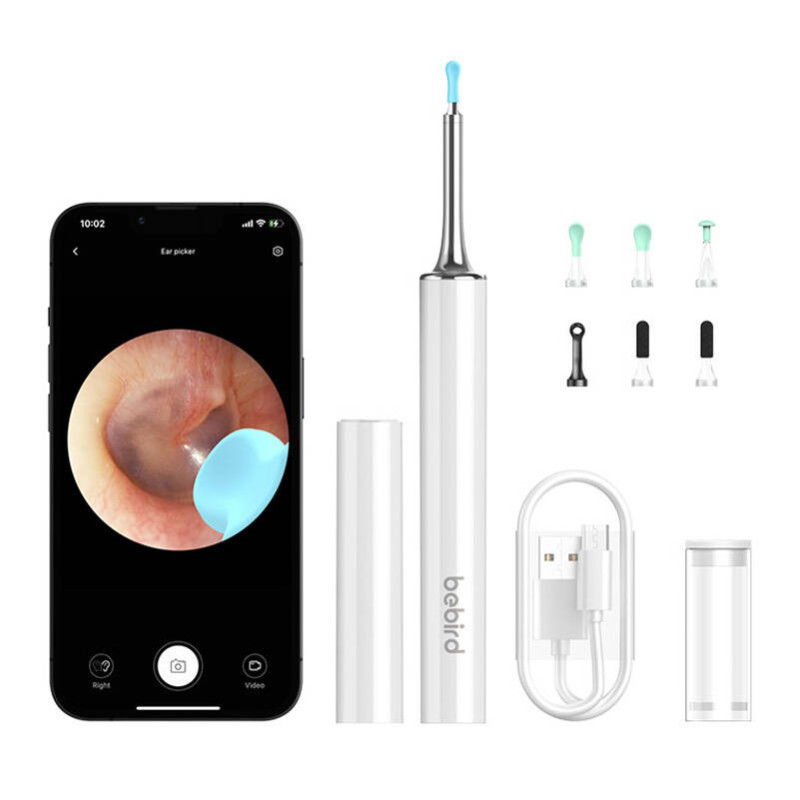 Smart Visual Ear-Clean strypas Bebird T15 baltas Smart Visual Ear-Clean strypas Bebird T15 baltas