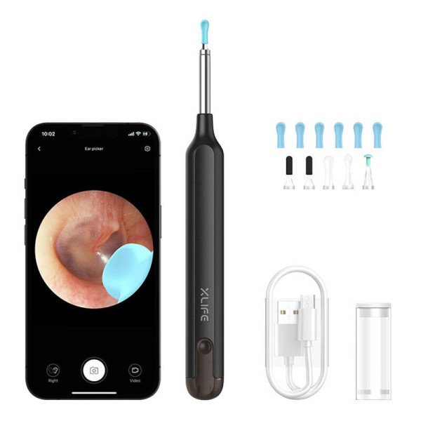 Smart Visual Ear-Clean strypas Xlife X1 juodas