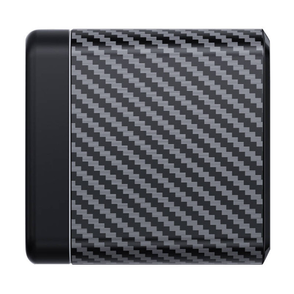 Sieninis įkroviklis INVZI GaN 2x USB-C 45W EU juodas